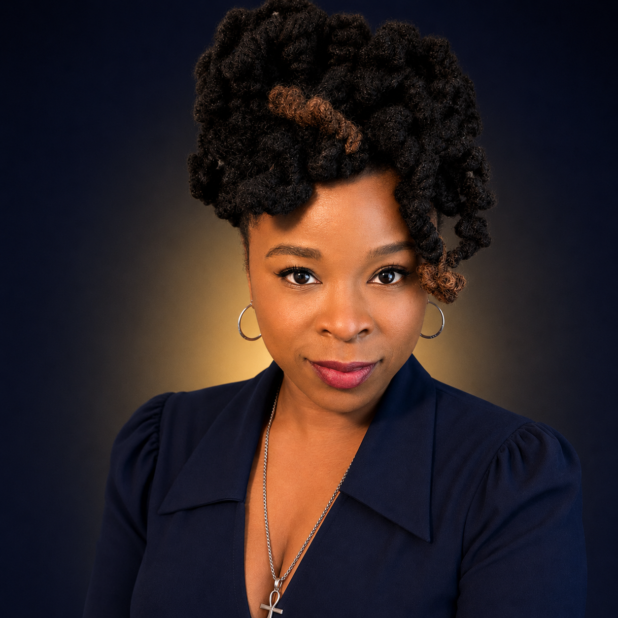 Doneisha Maat Ra, owner of Aligned Print & Scan